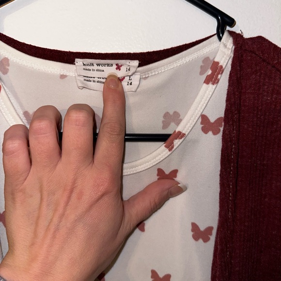 Girls Tank & Cardigan set - Picture 3 of 4